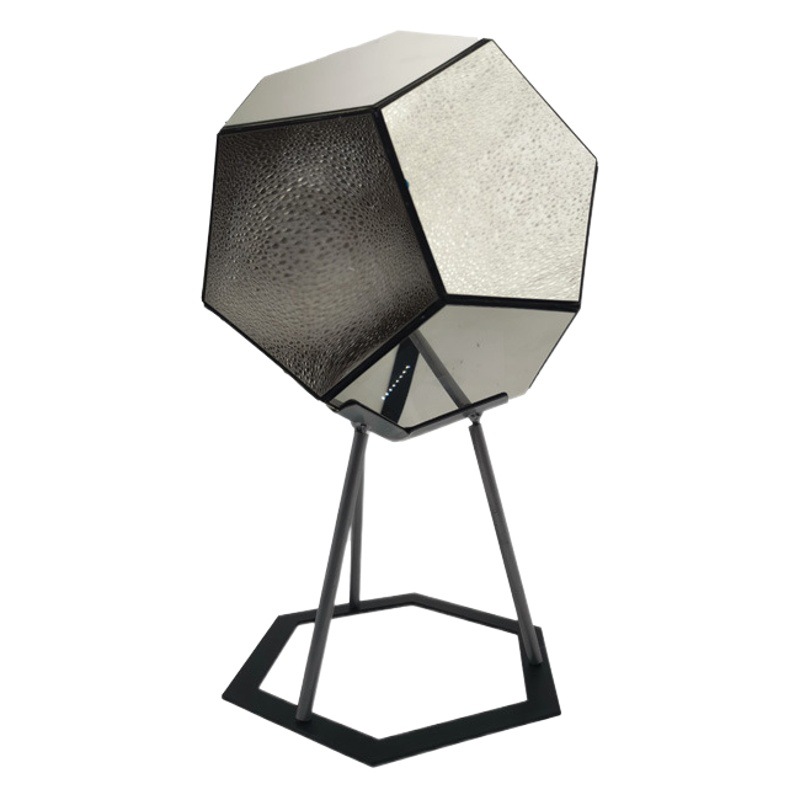 Infinito dodecaedro creativo fresco infinito doce hedron noche Luz color cuerpo arte lámpara