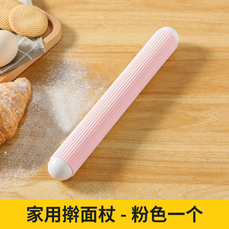 饺子皮擀面杖家用大号擀面棍烘焙不易粘黏面条排气立体式擀面棒|undefined