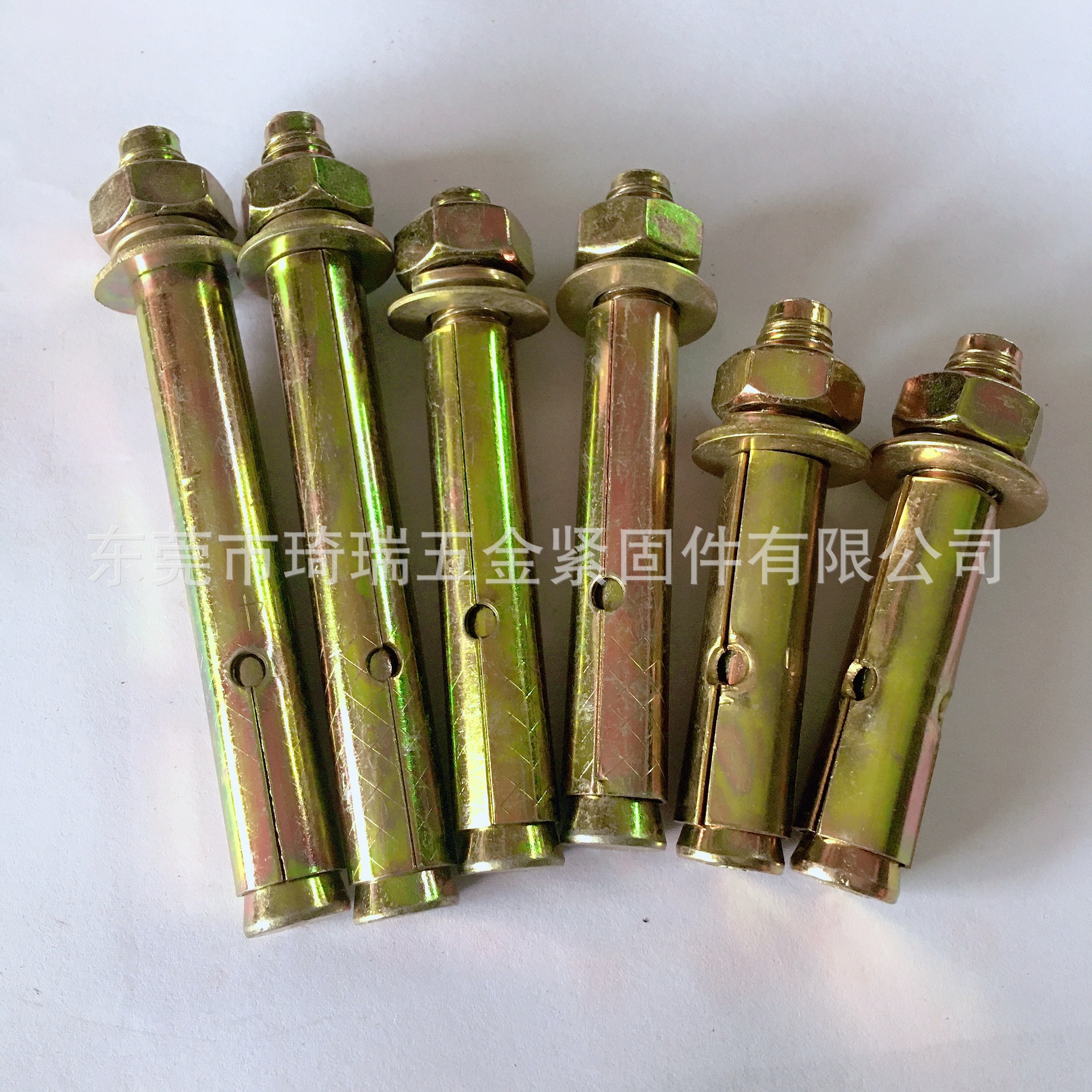 国标膨胀螺栓 拉爆螺丝 带钩拉爆 平头六角头拉爆螺丝