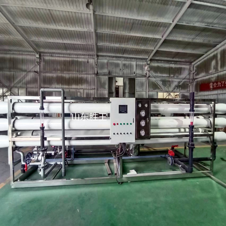 反渗透纯净水设备大型工业脱盐去离子地下水过滤 胜王水处理
