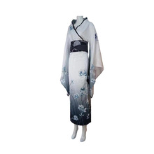 穹妹cos服缘之空春日野穹白色古风和服浴衣cosplay服