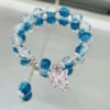 K03 Hatsune Miku Blue Butterfly Bracelet