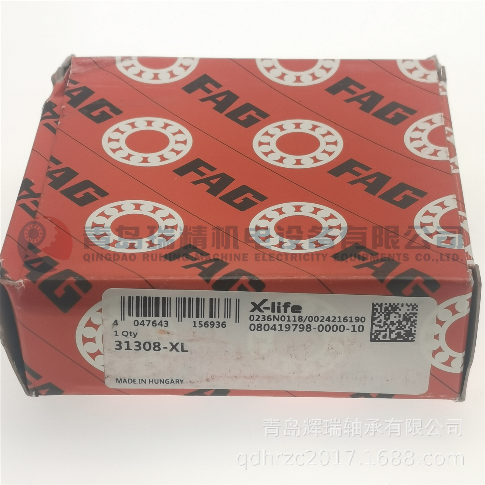 进口F-A-G 圆锥滚子轴承 31308-XL = 31308J2/Q HR31308J 4T-3030