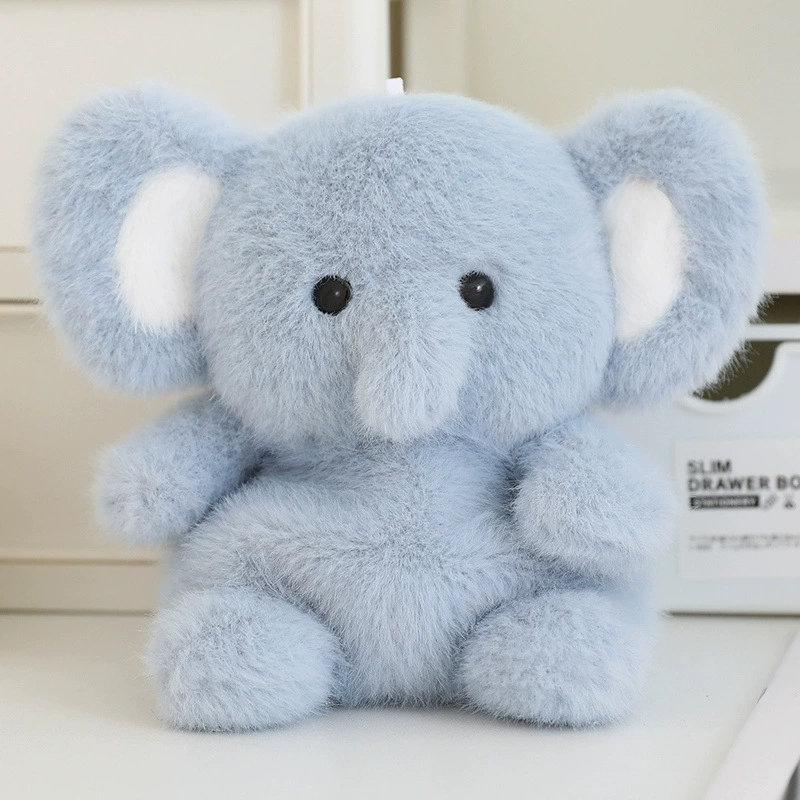 Plush Rag Doll 13 cm Soft Animal Plushie, Multiple Designs (Rabbit, Otter, Elephant) 0.09 kg