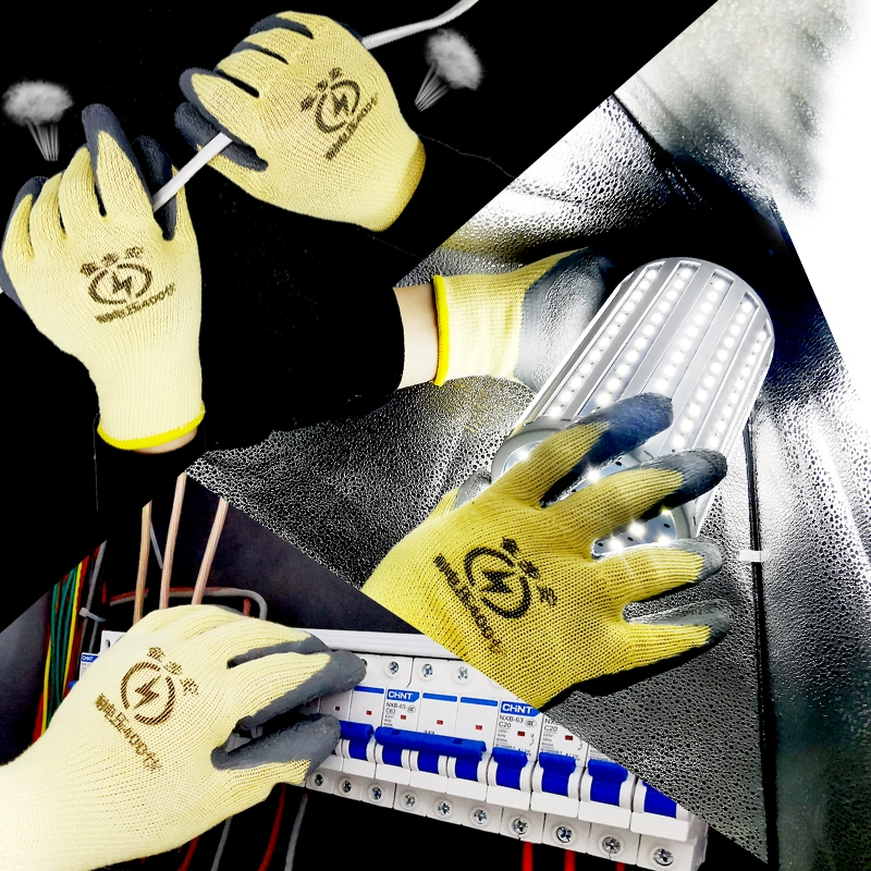 400 В Изоляционные перчатки 380v Антиэлектрическое низкое напряжение 220V Техническое обслуживание Электрик Специализированная Резина Ультратонкий гибкий противоскользящий и износостойкий