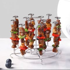 ステンレススタンド式空気揚げ鍋オーブン焼肉グリル焼きサインキッチン卸売り焼き串部品焼き針