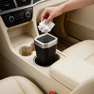 with Lid, Multifunctional Car-Mounted Press-Type: Car storage bag/box