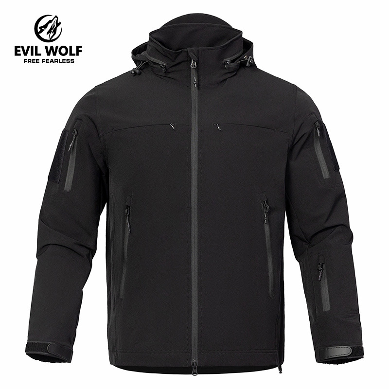 Outdoor Mountaineering Clothing for Men, Waterproof, Windproof and Breathable Polyester Jacket, Camping Style Hiking Jacket, Supports Logo Customization