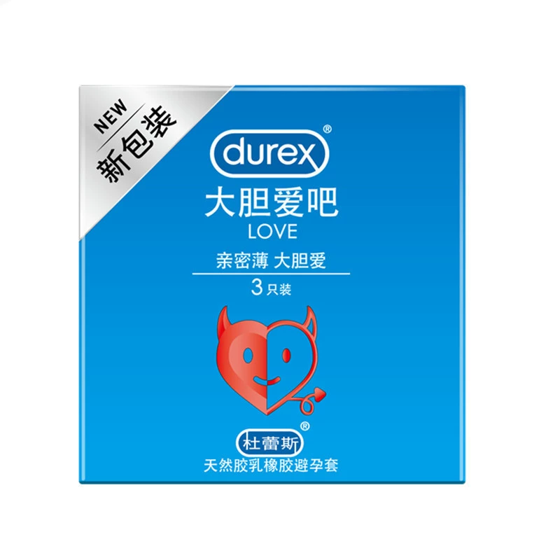 Презерватив Durex любовь смелая любовь любит притворяться thin гиалуроновой кислоты нить страсть установка