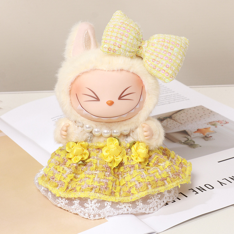 ラブブベビー服ドレス新製品はラブブ人形周辺機器を着用できますかわいい着替えぬいぐるみ服卸売|undefined