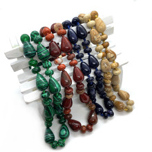 ��Ȼʯ����ʯ����11x20mmˮ���ΰ׬�觾G��ɢ�� DIY�Ʒ������l