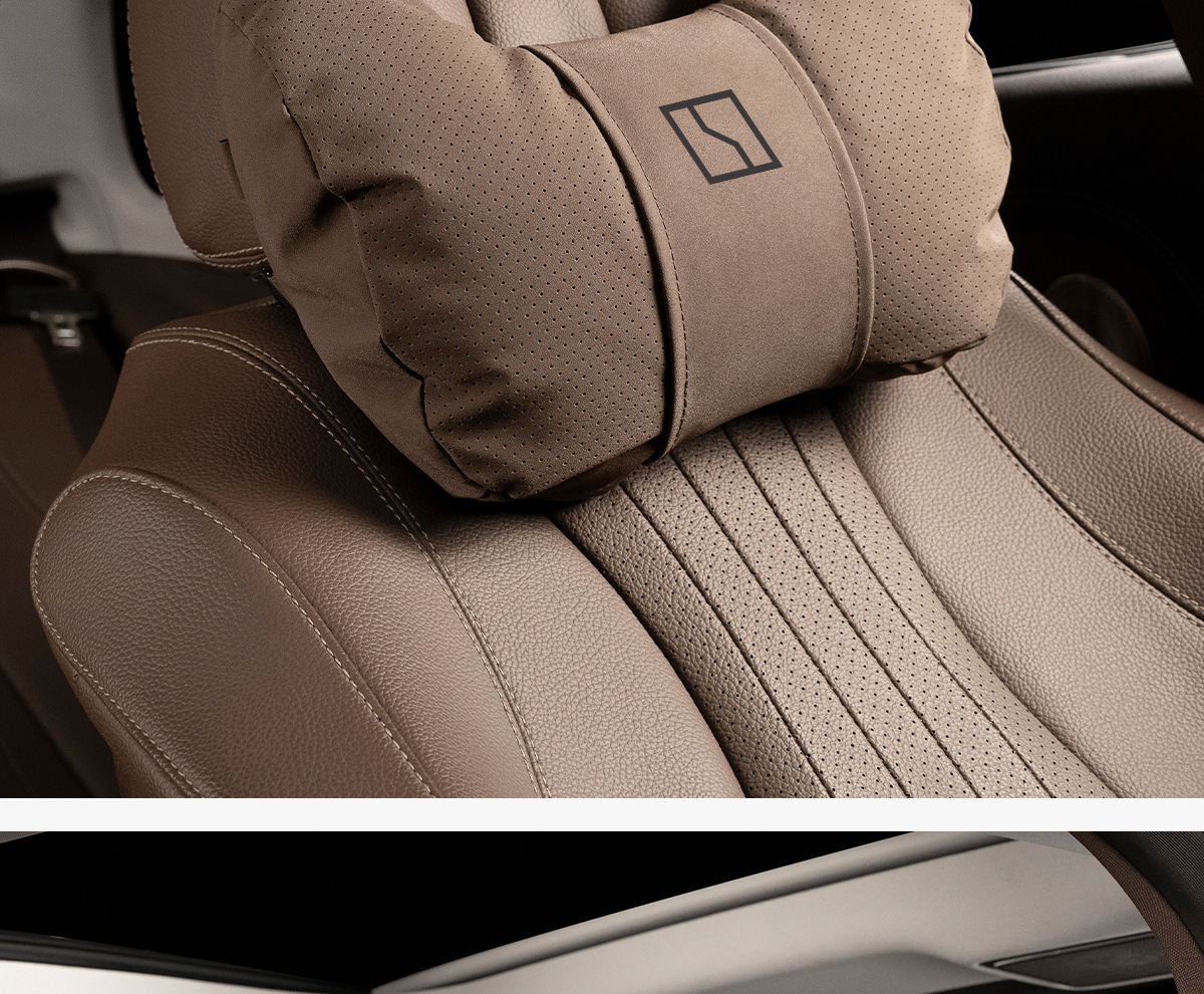 Geely Zeekr 001/007/009/7X Car Headrest Neck Pillow Seat Cushion Lumbar Pillow Car Lumbar Support Zeekr X Accessories