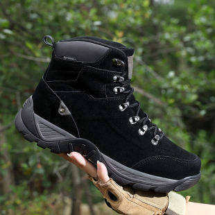Cross-Border Large Size Men's Foreign Trade Casual Outdoor Hiking Shoes Field Training Tactical Camping Training Boots Sports Shoes for Men