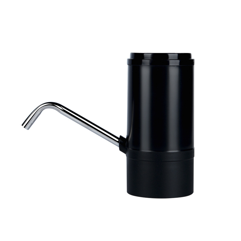 无线抽水器机械式小型无定时家用桶装水抽水器黑色充电矿泉水定做