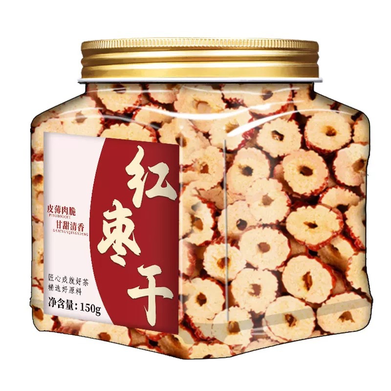 말린 붉은 대추 150g/캔