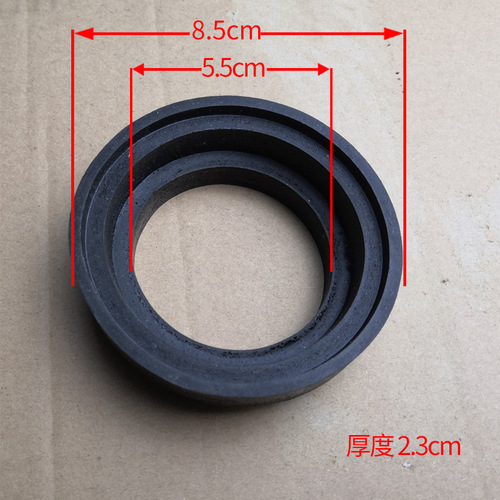 Bathroom fixture bolts, old-style split toilet tank gasket rubber ring, toilet flushing fixed screw