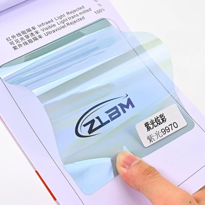 insulation film, solar film wholesale, Automotive Film - 152m-30m-purple-light-9970