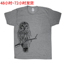 Owl Shirt Unisex T-shirt Mens Tshirt Crew Neck_yyth