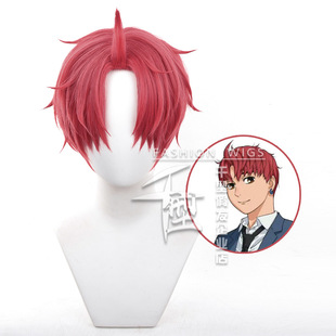 [Green Basket] Supernatural Armed Dada Dang Gigi/Round City Temple Ren cos Wig