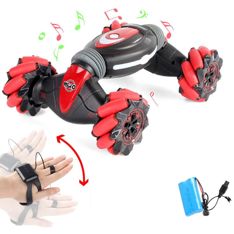 Cross-border hot supply children's remote control twist dancing car toy parent-child interaction with gesture induction double remote control toy car Cross-border hot supply children's remote control twist dancing car toy parent-child interaction with gesture induction double remote control toy car