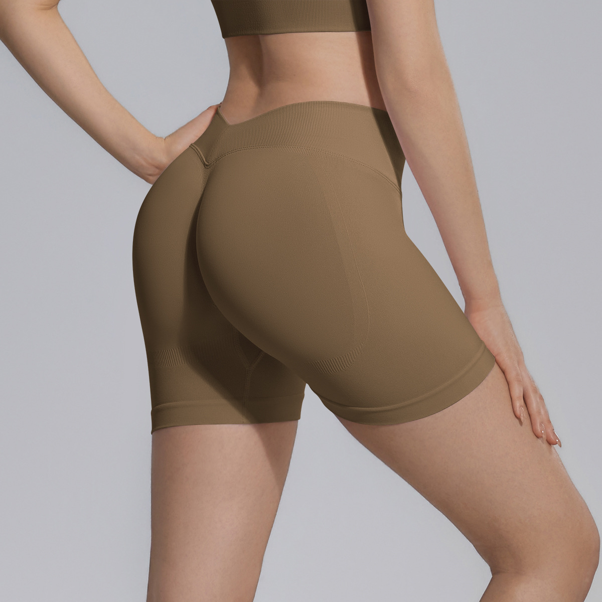 6718 Pantalones cortos - Curry oscuro