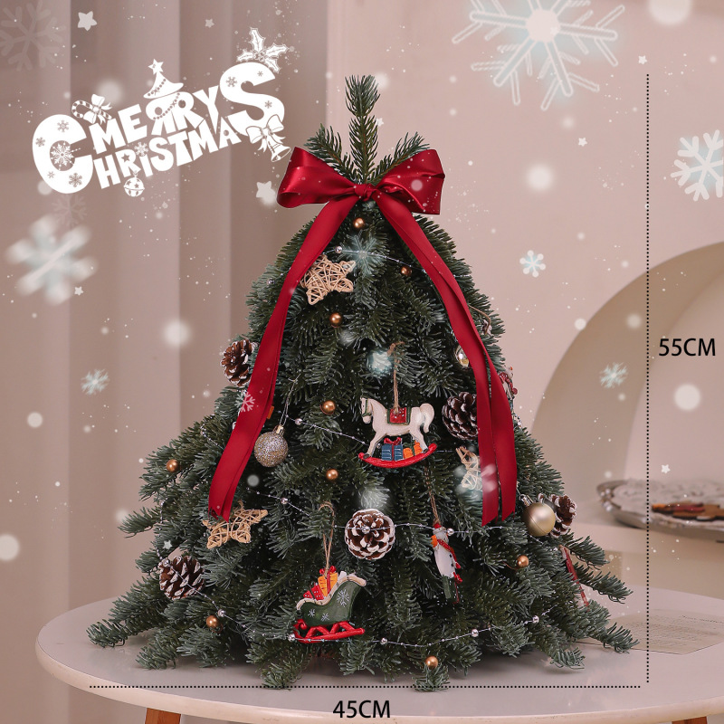 クロスボーダー特別なクリスマスツリーノベルソンホームオーナメントリビングルームdiyクリスマスデコレーション小さなデスクトップシミュレーション|undefined