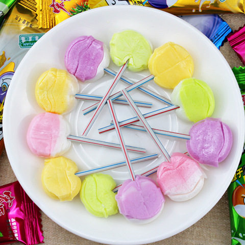 Hongyuan Zizaicang Integrate Fruit Flavor Net Red Lollipop June 1 Children's Day Ceremony Post -90 s Childhood Nostalgic Snacks
