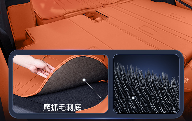 Suitable for Jietu Shanhai L7Plus Trunk Mat, Fully Enclosed Trunk Mat, 25 Car Modification Accessories