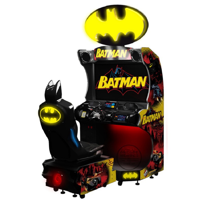 Batman Racing Arcade Indoor Entertainment Video Game City Equipment Children's Park Large Coin Game Amusement Machine