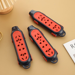 Cross-Border Factory Direct Sales Wireless Row Plug-In High-Power Plug-In Row Without Wire Floor Drag Socket with Switch Explosion-Proof Fall Plug-In Wire
