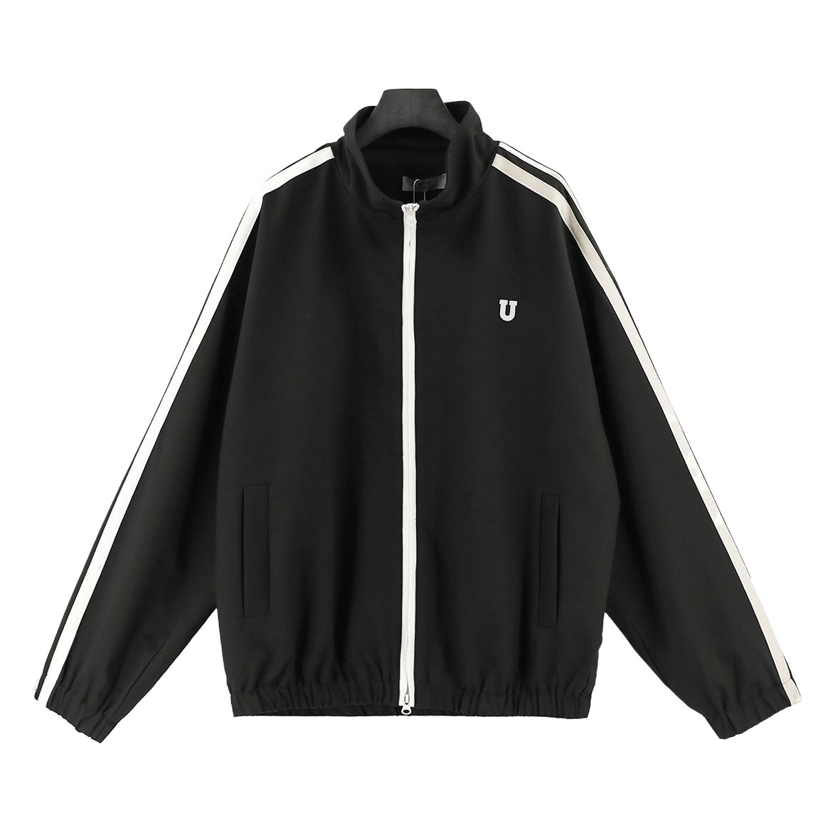 Suministro directo de fábrica 2024 primavera nueva chaqueta casual cuello alto para hombre chaqueta deportiva suelta para estudiantes de moda coreana