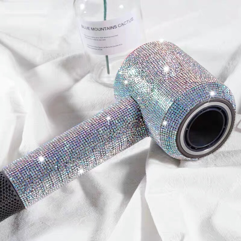 Dyson Hair Dryer Film Hair Dryer Crystal Drill Sticker All-inclusive Diamond Protective Cover High Glass Drill Sticker