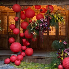 紙提灯結婚装飾小提灯掛け結婚祝いの赤いシャンデリアカバー中国式伝統的な結婚式の祝日の喜字灯