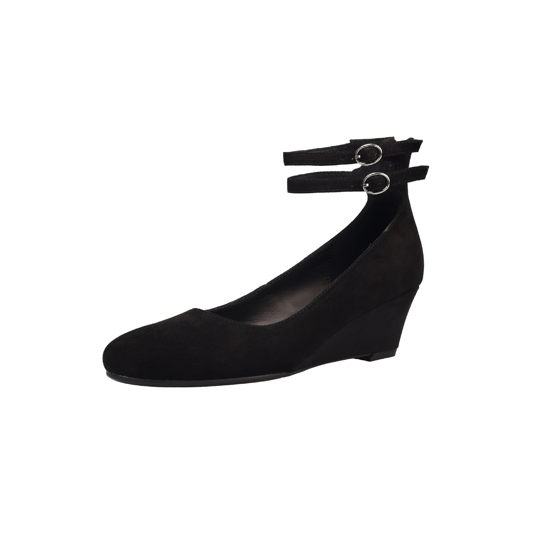 Giày Mary Jane nữ quai ngang mũi tròn họa tiết da báo, gót xuồng cao 5 cm — Trang chủ