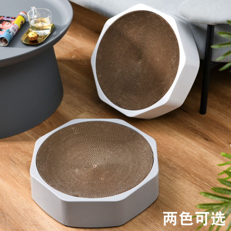 碗形猫抓板窝一体碗形猫窝瓦楞纸不掉屑磨抓器宠物用品