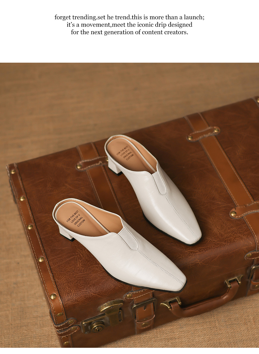Sandal cao gót nữ mũi nhọn quai ngang gót 5 cm — đen chi tiết 20