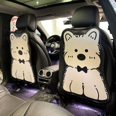Kidsren's Car Rear Seat Protective – Chair back anti-kick pad