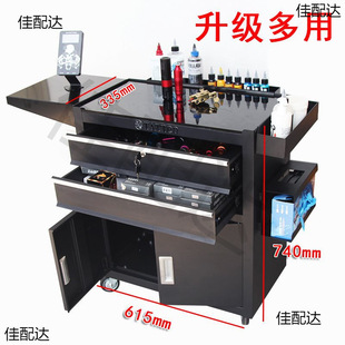 Tattoo Workbench Upgrade Tattoo Tool Cart Drawer Type Small Trolley Cabinet Mobile Roller Operating Table