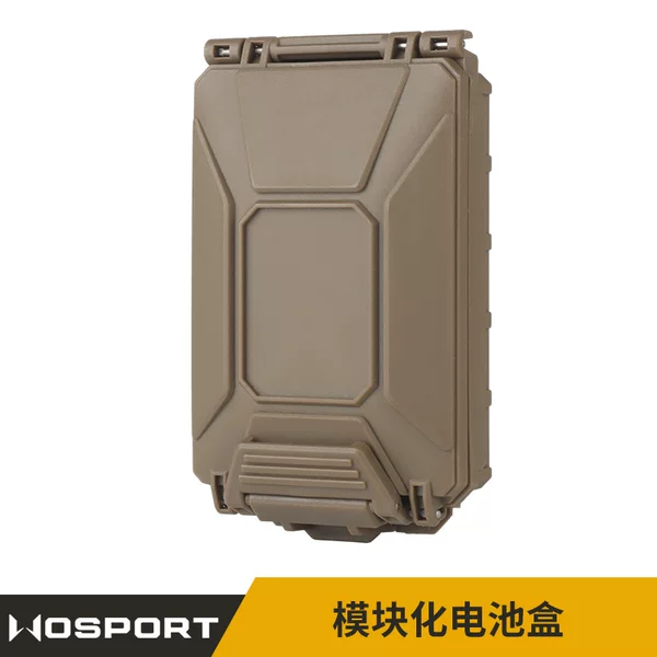 Wosport Modular Battery Box with Reserved Lock Hole, Molle Mounting, Two Interior Designs, Multi-Functional Storage