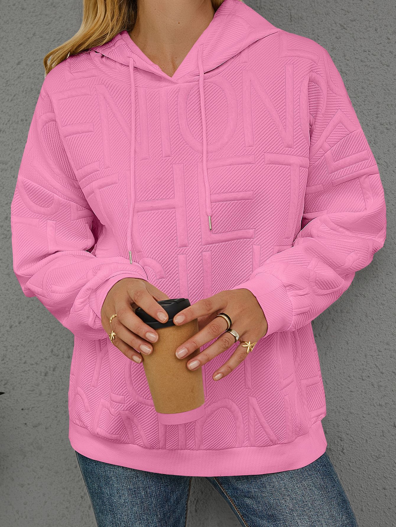 Women's Clothing Autumn And Winter New Loose Fashion Three Dimensional Printed Long Sleeved Pullover Sweater Women_voghion.com