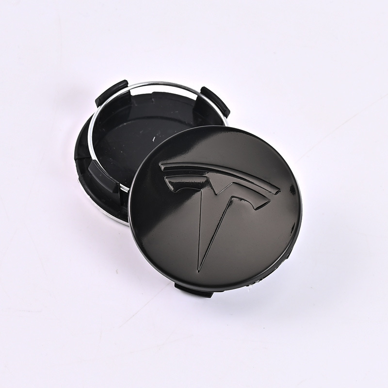 4x 58mm / 54mm Tesla Nabendeckel Felgendeckel Radkappen