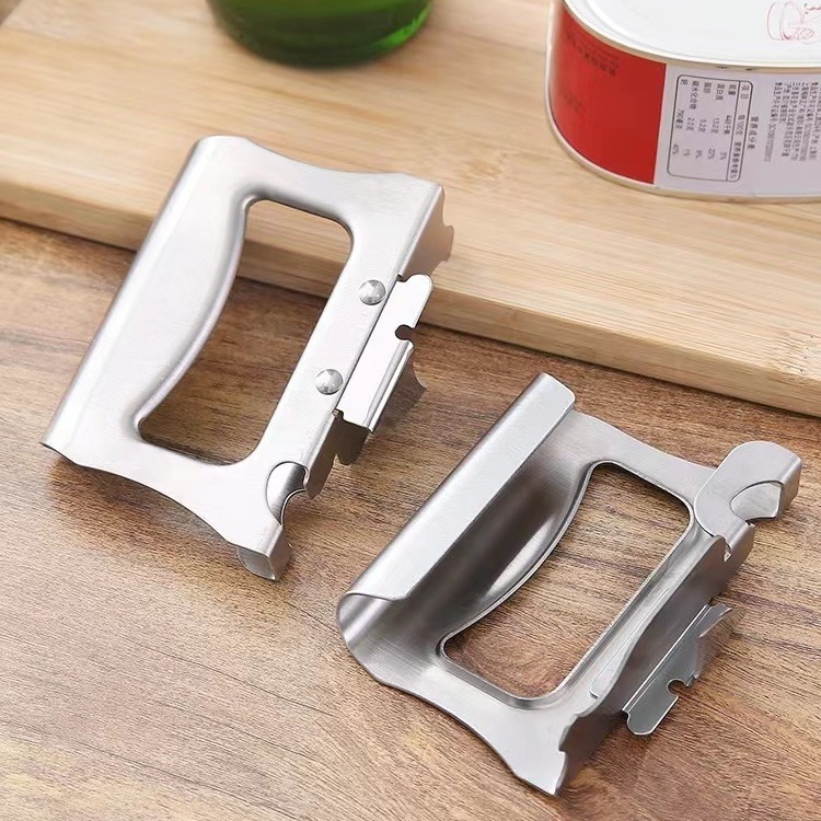 in stock wholesale thickened multifunctional stainless steel bottle opener can opener Japanese can opener portable fast and easy