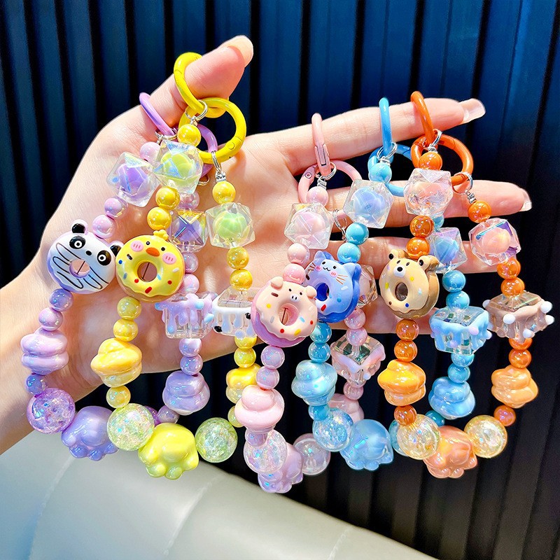 Cuentas Sanliou cadena de caja de teléfono móvil en vivo muñeca colgante para evitar la pérdida de pequeños regalos de estudiantes al por mayor