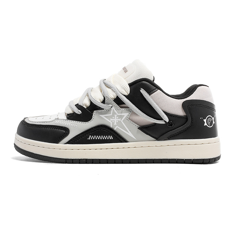 Trendige, atmungsaktive Sport-Männer-Low-Top-Boardschuhe aus dickem Seil, vielseitige, lässige Skateboard-Schuhe für Paare_voghion.com