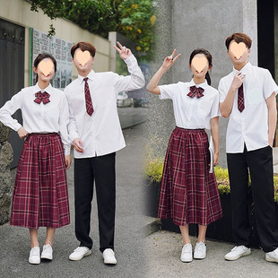 Graduation Season College Style Class Uniforms Junior High School Chorus Recitation Performance Uniforms School Uniform Performance Suit