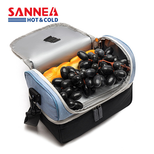 Sanneng New Insulated Back Milk Bag Mummy Bag Thickened Portable Lunch Bag Lunch Box Bag Cross-border Cold Storage Ice Bag Wholesale
