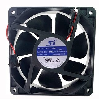 全新SI241238BU 12CM 12038 24V 1.05A 工控机器人变频器散热风扇