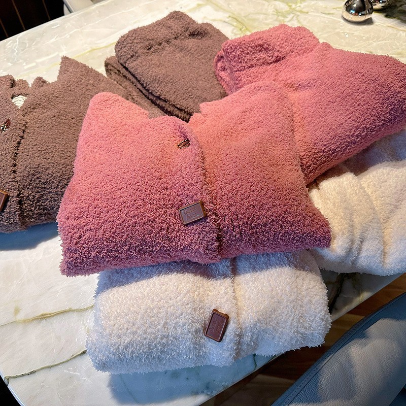 秋冬保暖软绵绵半边绒开衫居家睡衣月子服长袖长裤家居服套装女|undefined