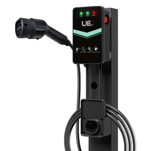 New energy electric vehicle 7KW AC wall-mounted charging pile 22KW vertical AC electric vehicle 7-hole charging
