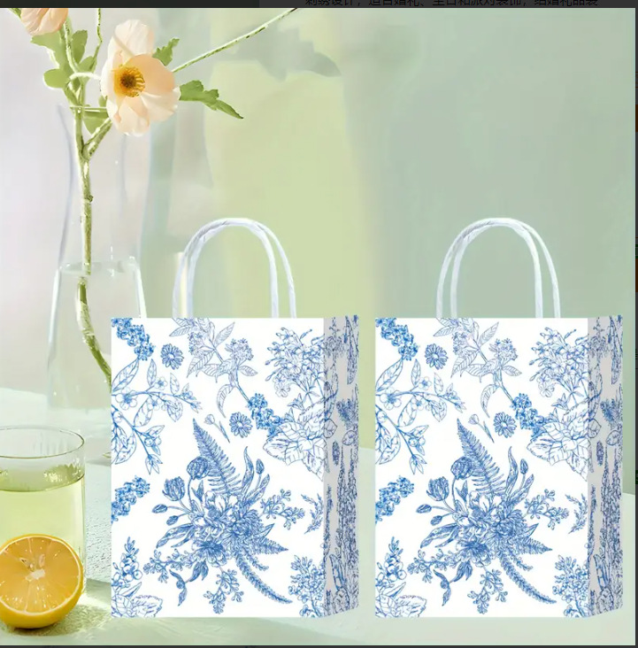 청화백자, 크라프트지, 모든 사이즈 가능, 고객센터에 문의하세요